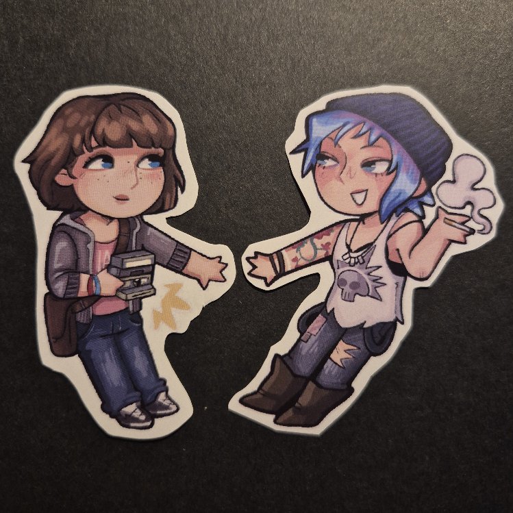 Chloe ve Max (Sticker)