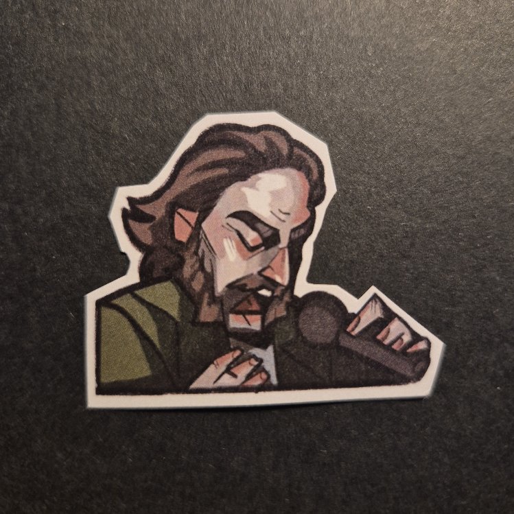 Kareoke Harry (Sticker)