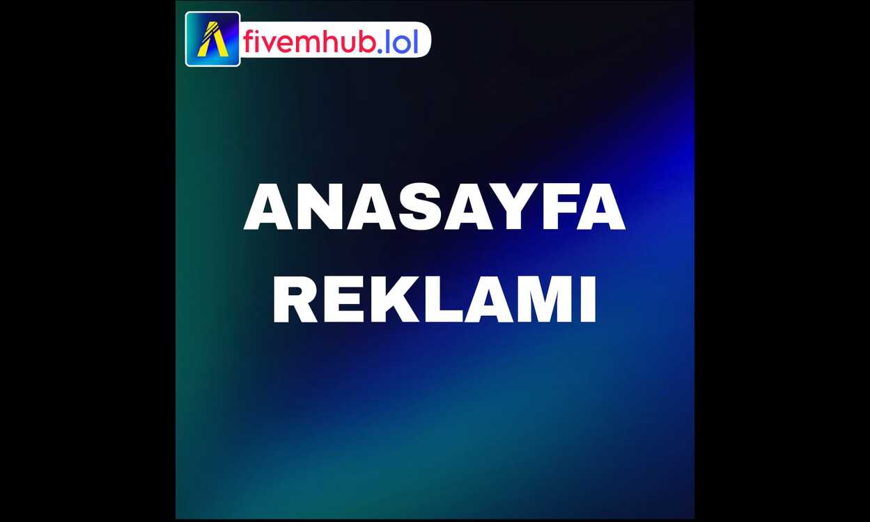 Anasayfa Reklamı (1 hafta)