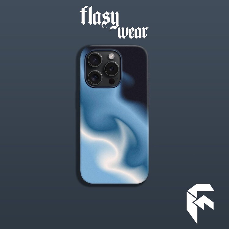GRADIENT BLUE-BLACK CASE