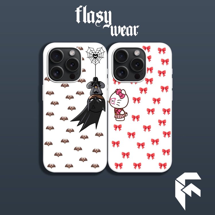 COUPLE BATMAN AND HELLO KITTY