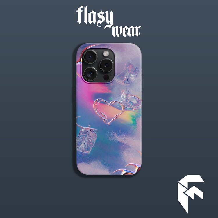 GLOW ICE HEART CASE