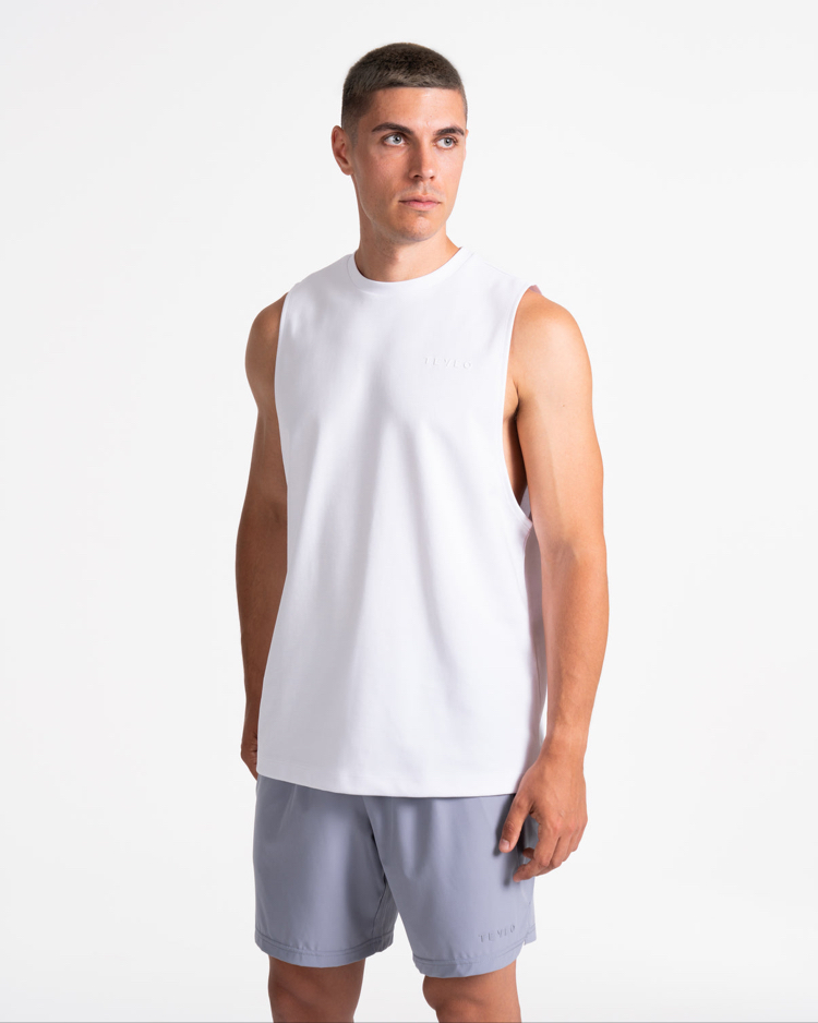MEN TANK TOP OFF WHITE 