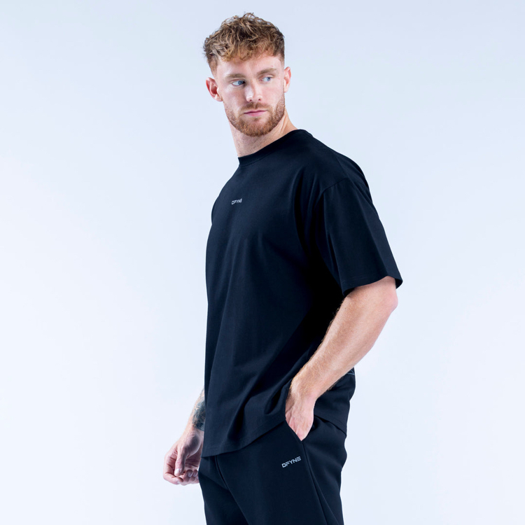 DFYNE OVERSIZED TSHIRT BLACK