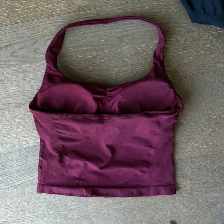 WINTER BERRY IMPACT HALTER BRA ( göğüs pedli)