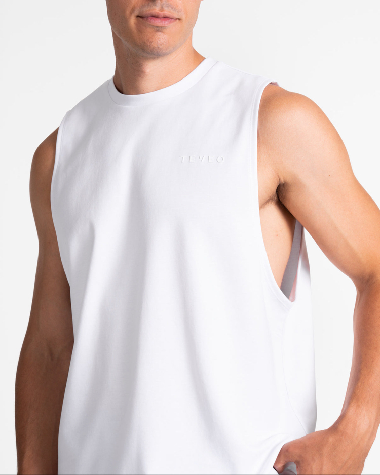 MEN TANK TOP OFF WHITE 