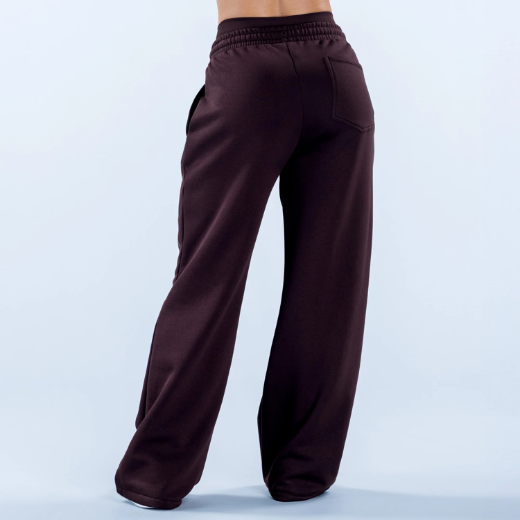 SIGNATURE WIDE LEG ESPRESSO JOGGER