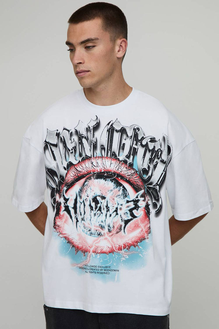 BOHOO OVERSIZED BOXY UNISEX TSHIRT