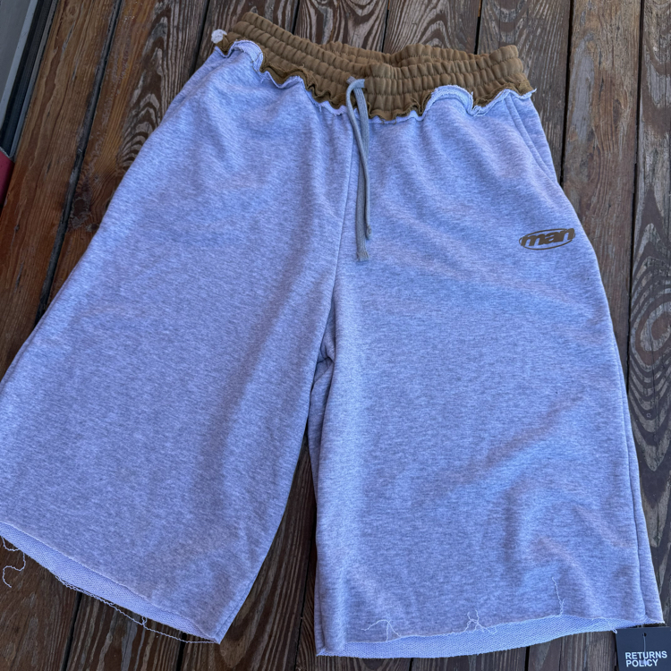 BOHO UNISEX JORTZ GREY ( ŞORTOLON )