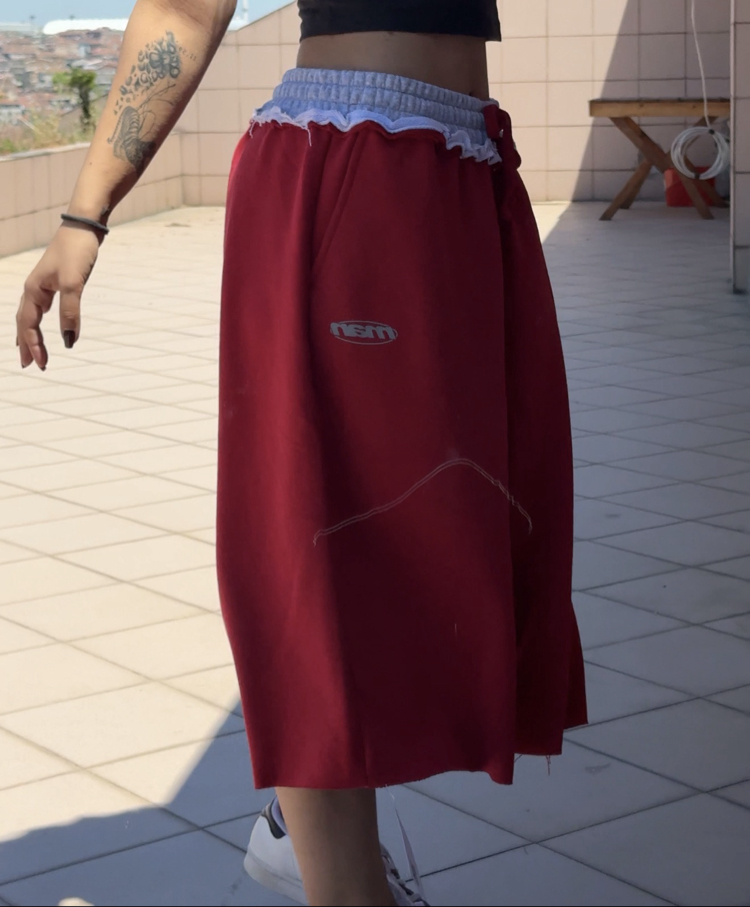 BOHO UNISEX JORTZ RED ♥️ ( ŞORTOLON)