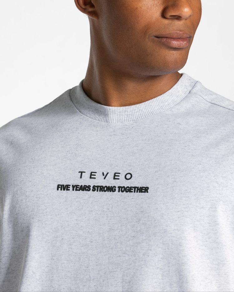 FIVE YRS TOGETHER OVERSIZED TSHIRT