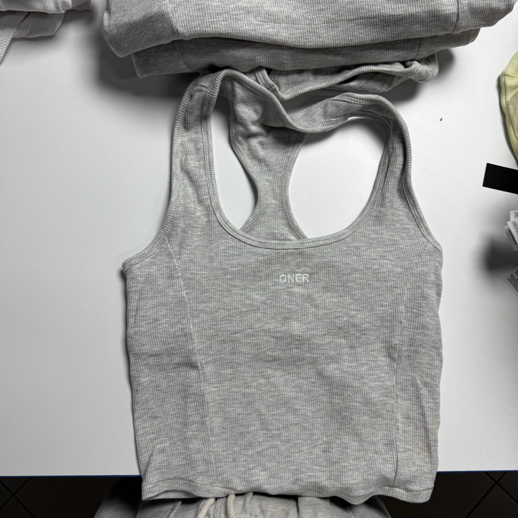 MINIK HATALI OA VEST LIGHT GREY ( göğüs pedli)