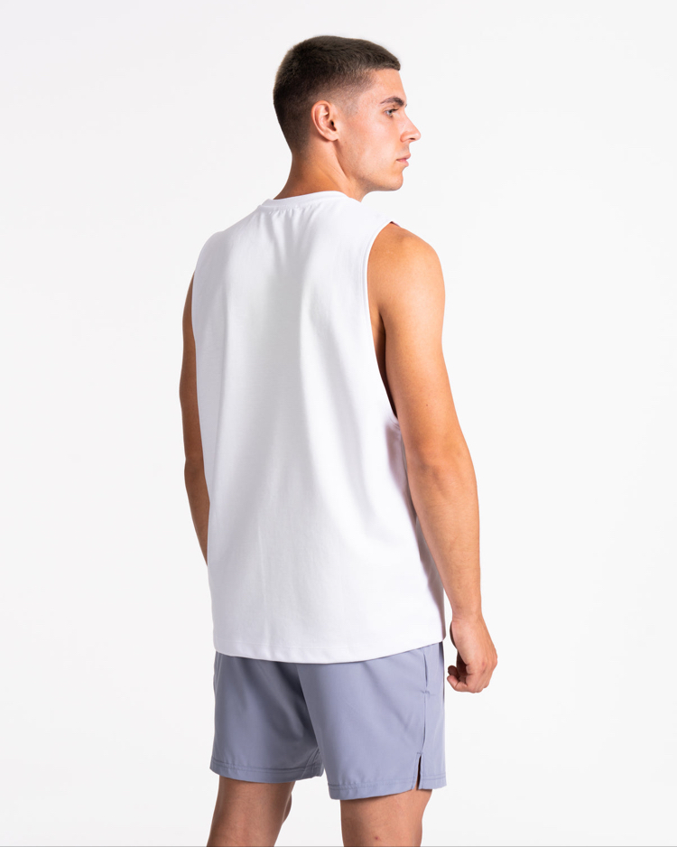 MEN TANK TOP OFF WHITE 