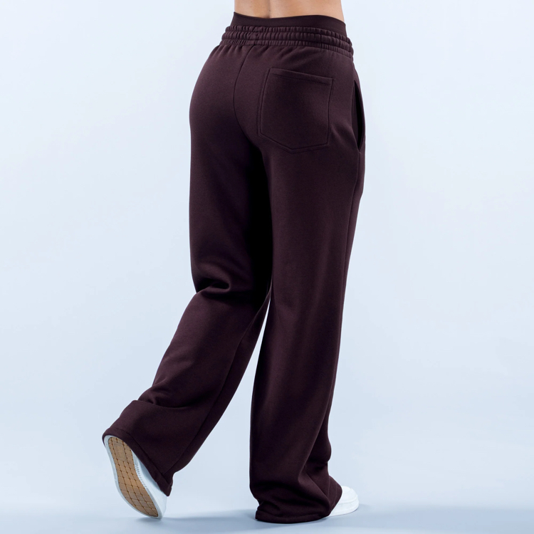SIGNATURE WIDE LEG ESPRESSO JOGGER