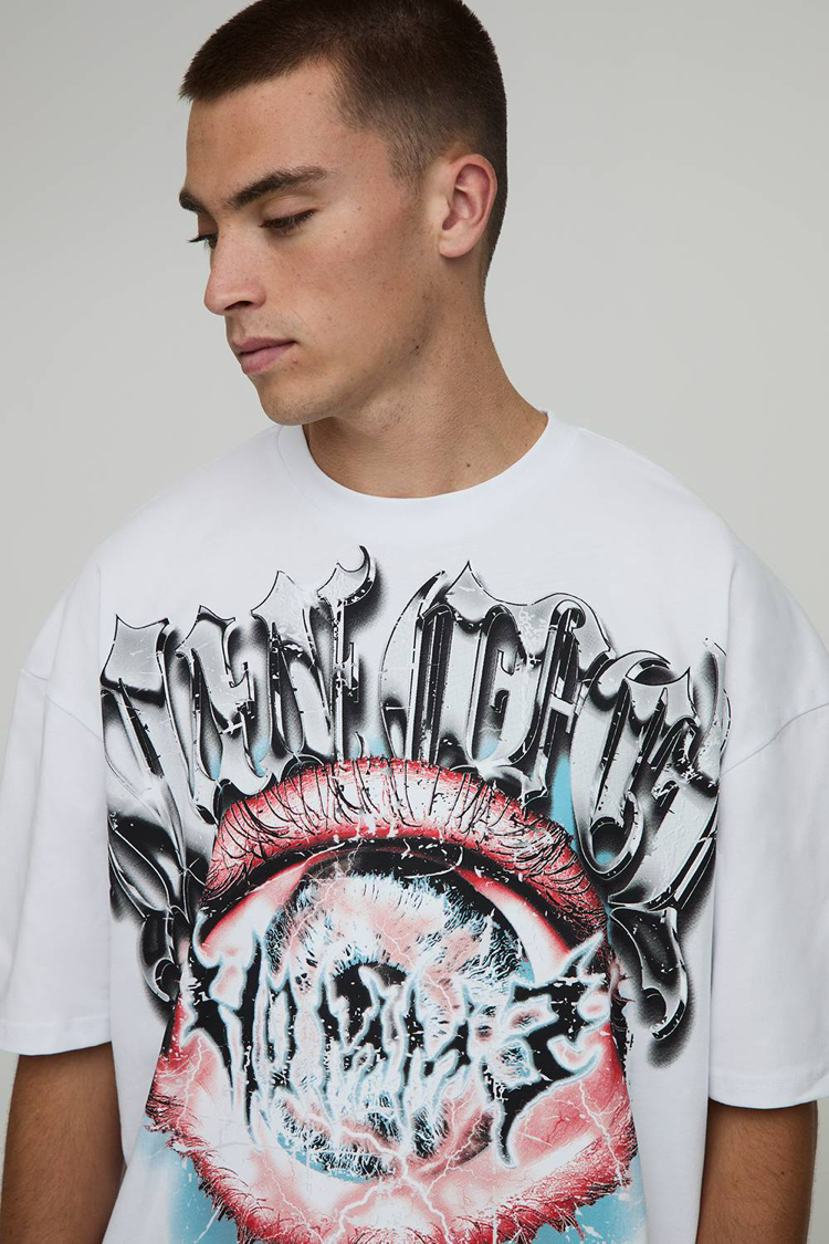 BOHOO OVERSIZED BOXY UNISEX TSHIRT
