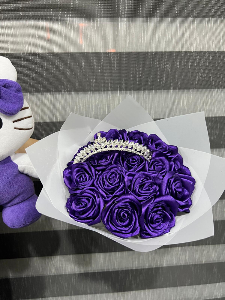 15’li mor Hello Kitty buket