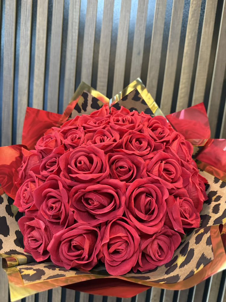 30 gül buketi