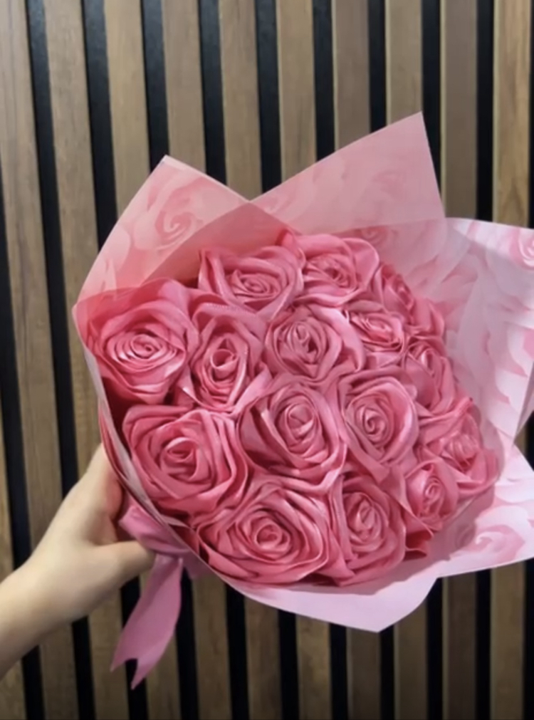 15’li pembe gül Buket’i