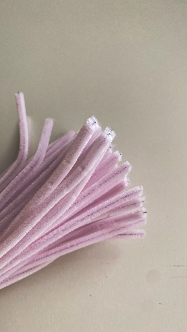 20 ADET AÇIK PEMBE ŞÖNİL