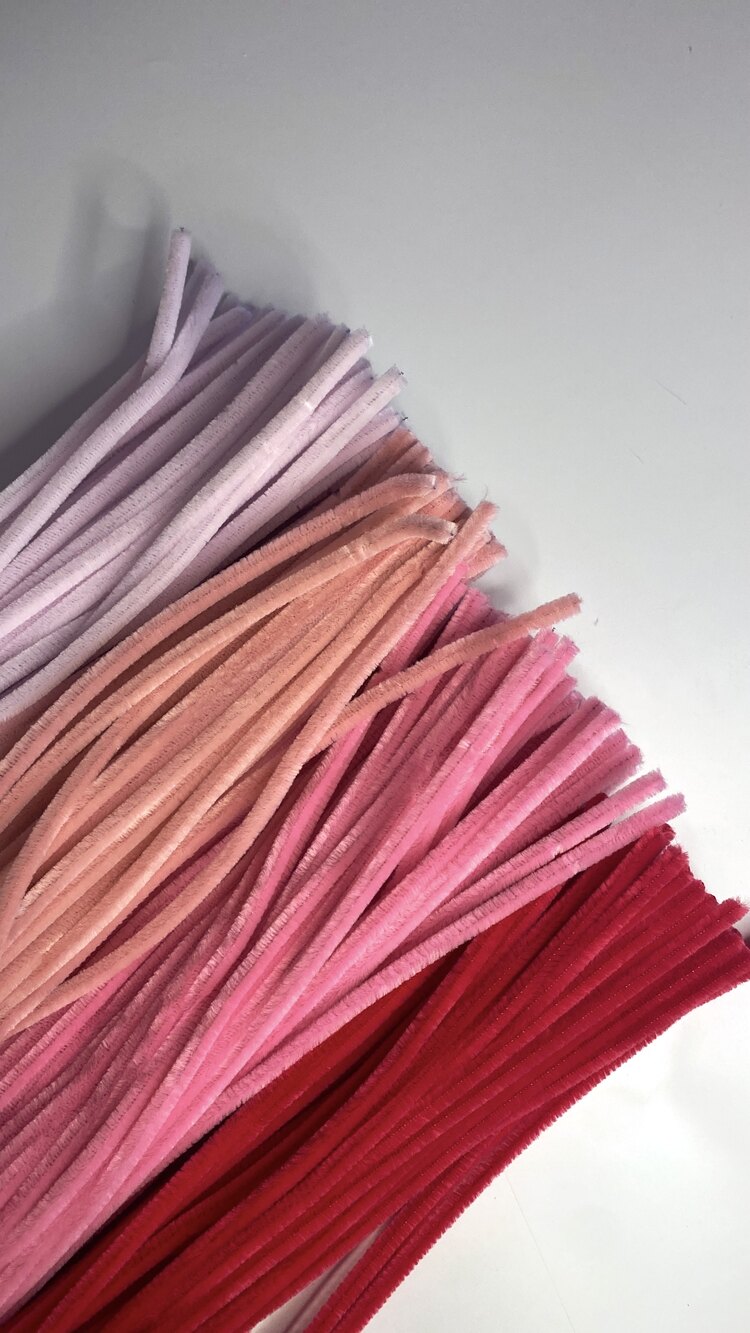 20 ADET AÇIK PEMBE ŞÖNİL