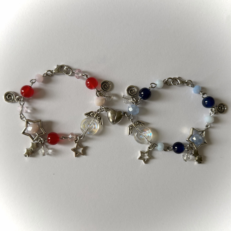 strawberry&blueberry bileklikler