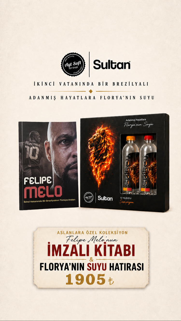 Felipe Melo İmzalı Kitabi & Florya’nın Suyu Hatırası