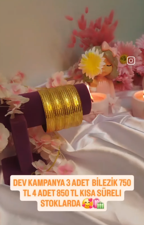 1.5 CM BİLEZİK 3 ADET 750 4 ADET 850 TL