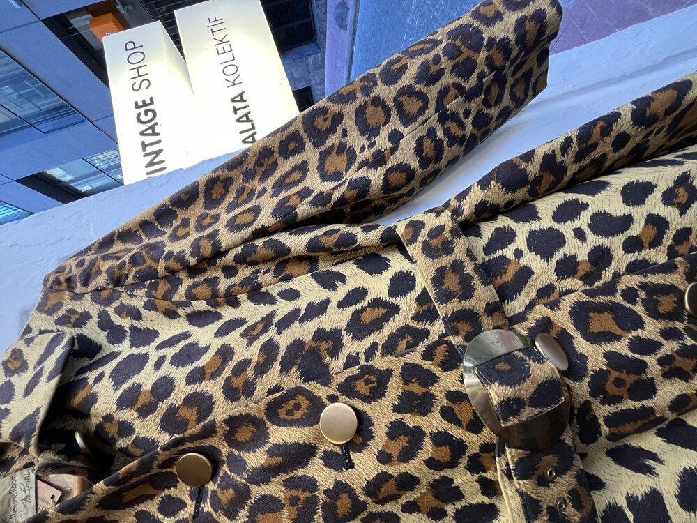 LEOPAR TRENÇKOT 