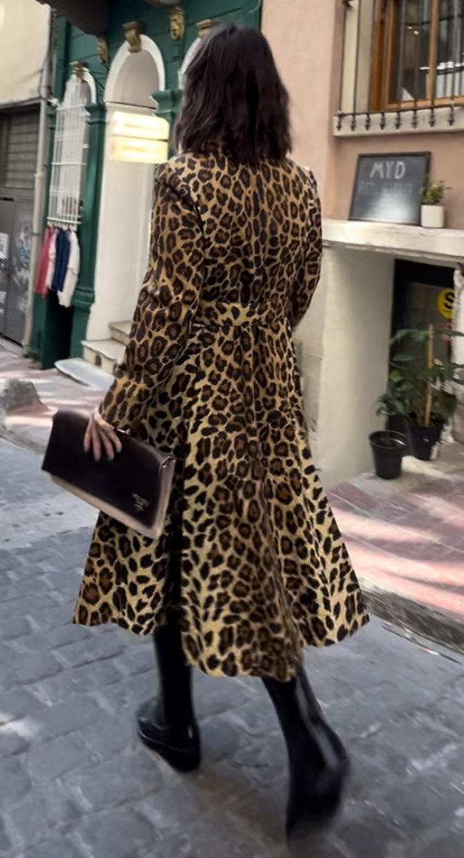 LEOPAR TRENÇKOT 