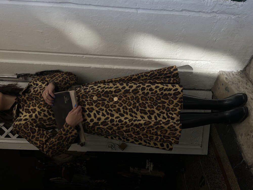 LEOPAR TRENÇKOT 
