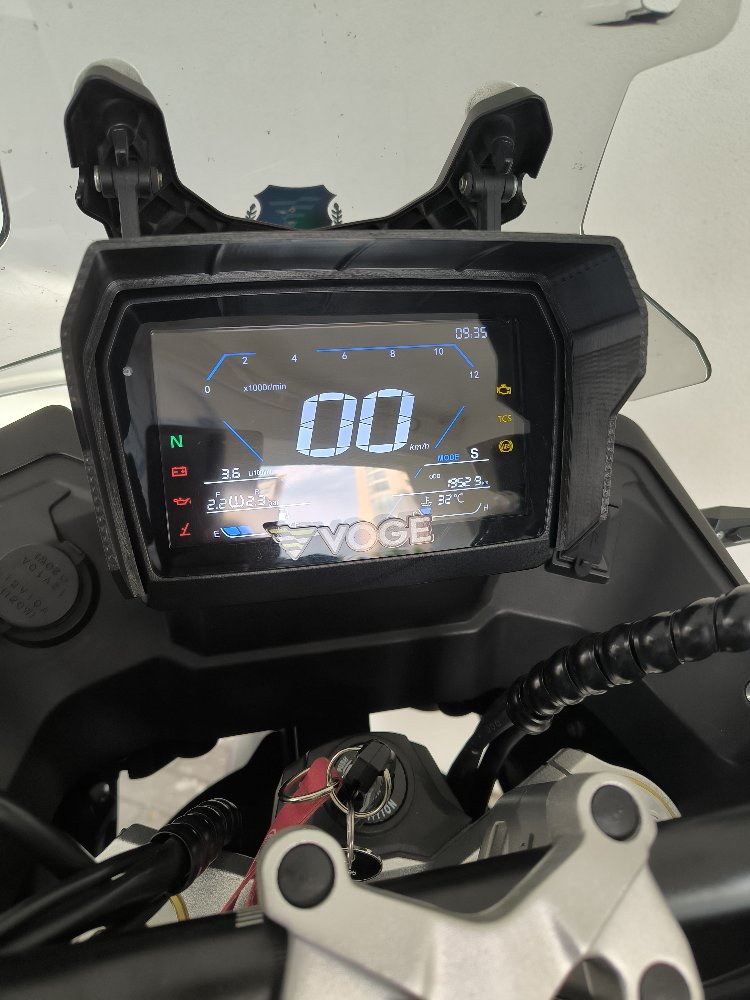 voge dsx 525 ekran koruyucu güneşlik