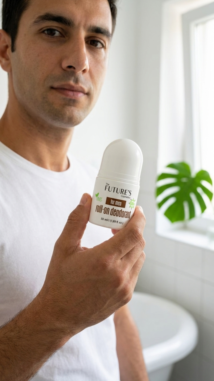 Erkekler İçin Yeni Nesil Alüminyumsuz Aydınlatıcı Roll-on Deodorant 50ml