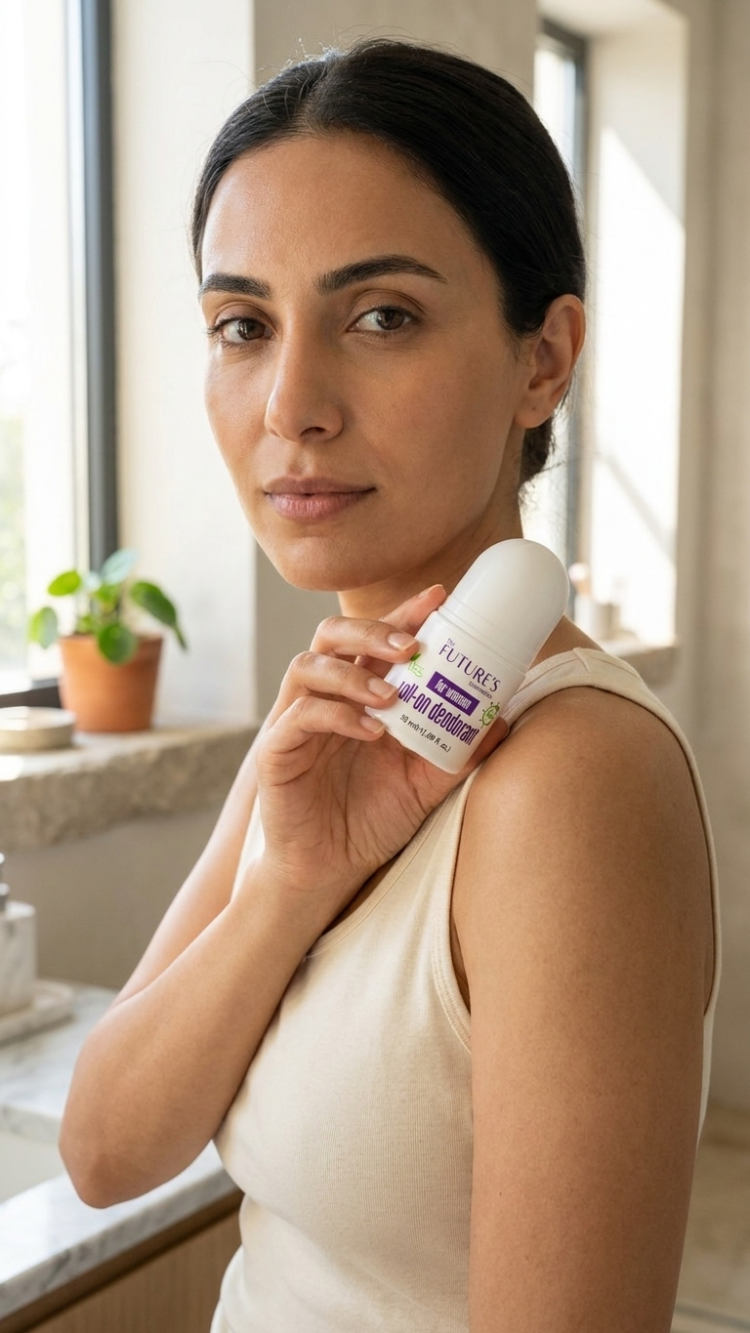 Kadınlar İçin Yeni Nesil Alüminyumsuz Aydınlatıcı Roll-on Deodorant 50ml