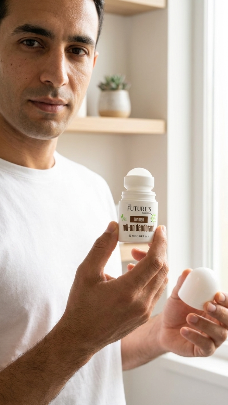 Erkekler İçin Yeni Nesil Alüminyumsuz Aydınlatıcı Roll-on Deodorant 50ml