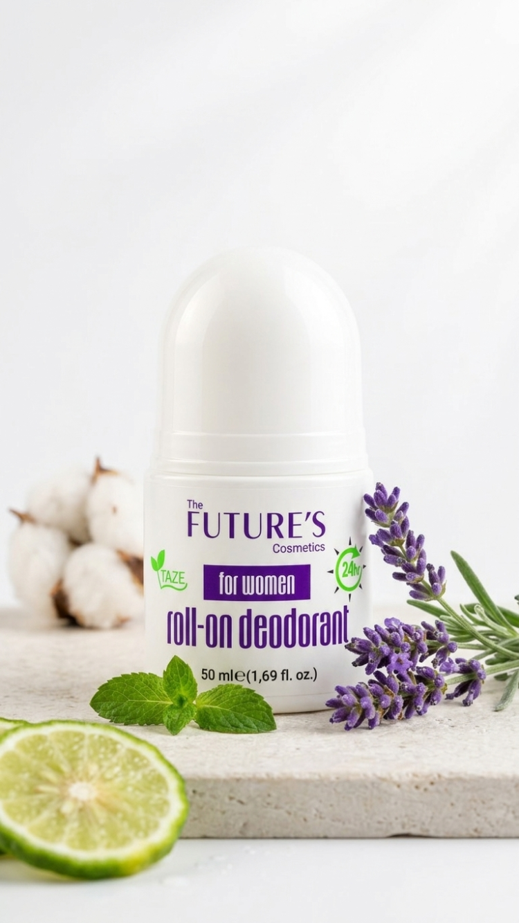 Kadınlar İçin Yeni Nesil Alüminyumsuz Aydınlatıcı Roll-on Deodorant 50ml