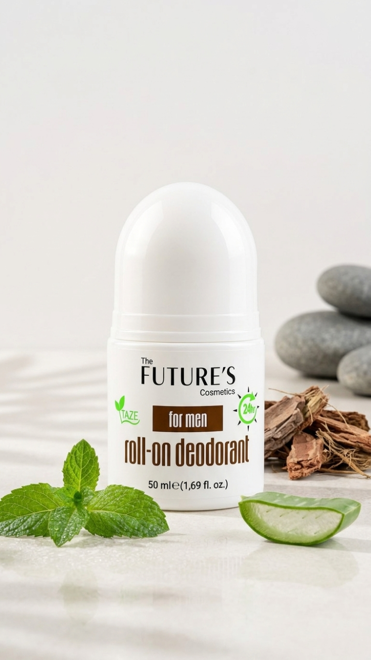 Erkekler İçin Yeni Nesil Alüminyumsuz Aydınlatıcı Roll-on Deodorant 50ml