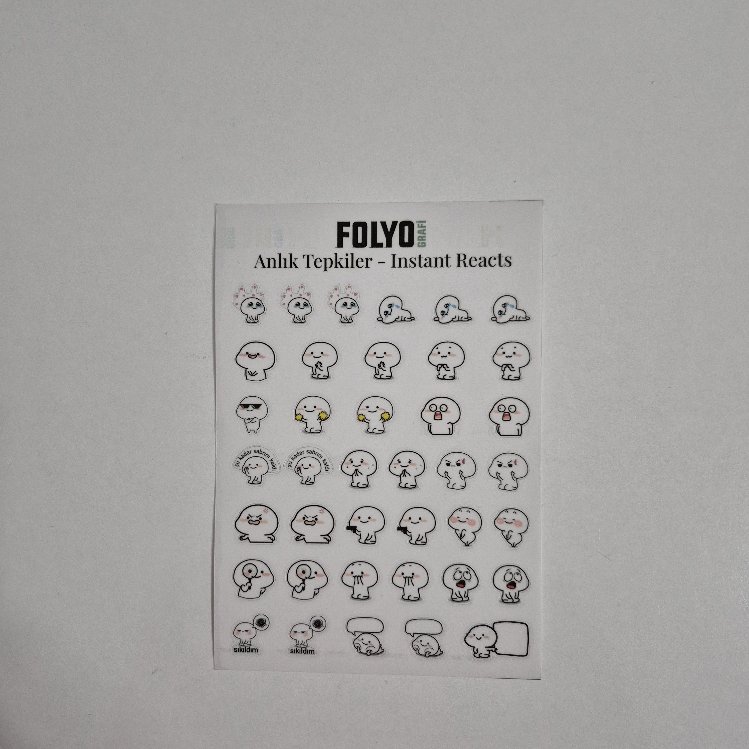 Tepki Sticker Set