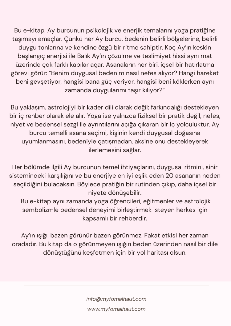 Ay Burcunun Yogadaki Ritmini Keşfet: Beden–Duygu–Ruh Dengesine Açılan Kapı