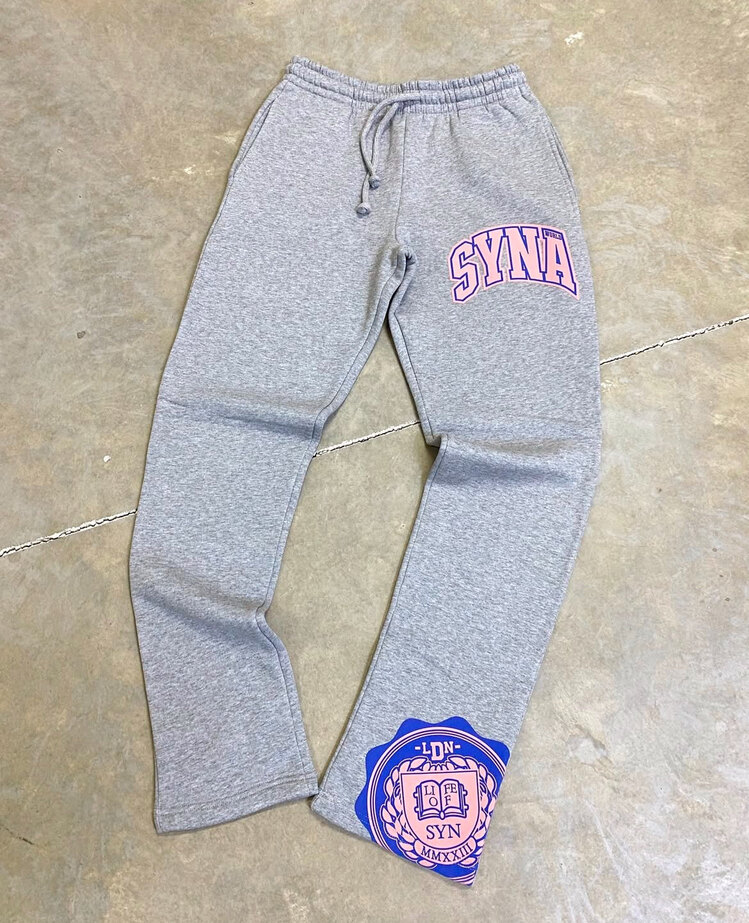 SynaWorld Grey sample tracksuit
