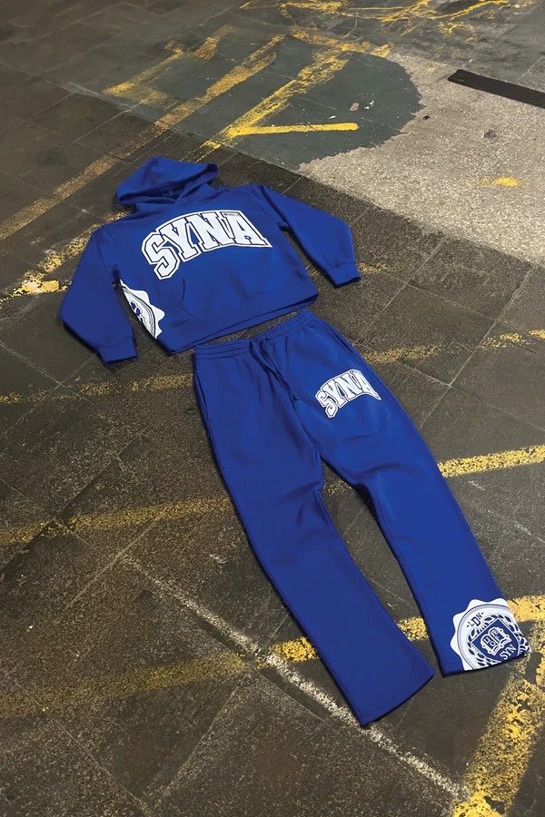 SynaWorld Blue Sweatpants