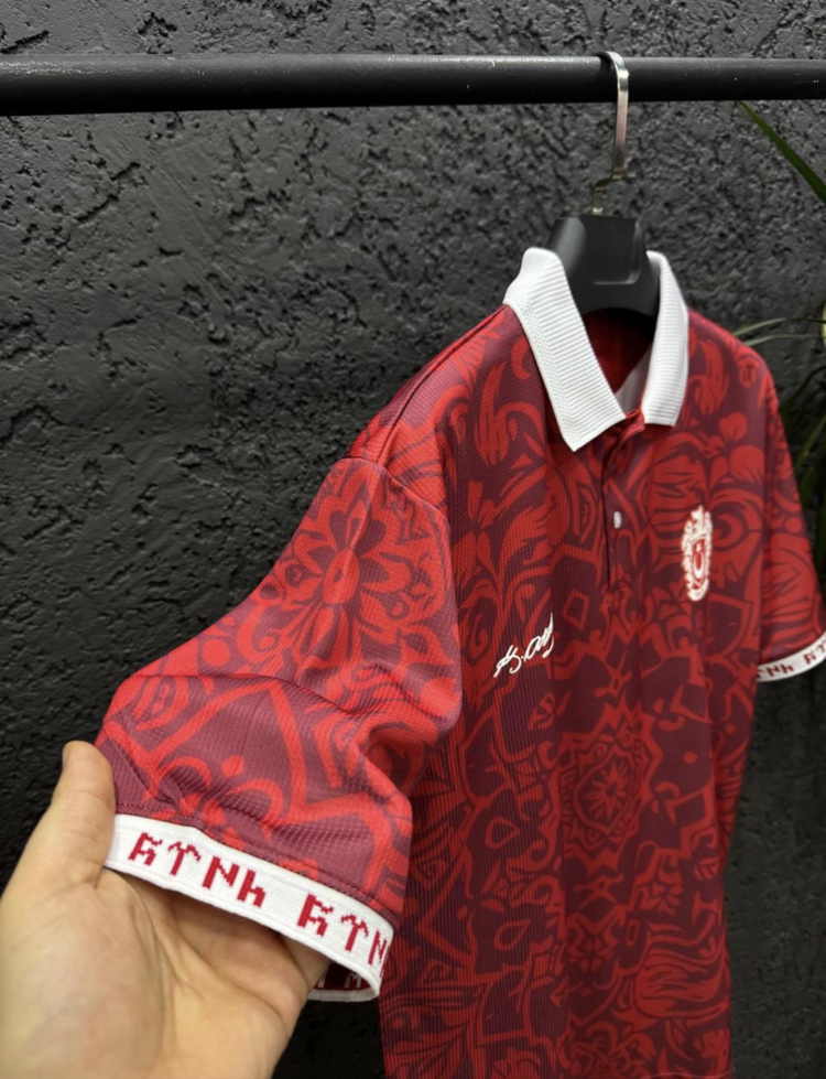 Türkiye Bozkurt V4 Kırmızı Polo Yaka ⭐️
