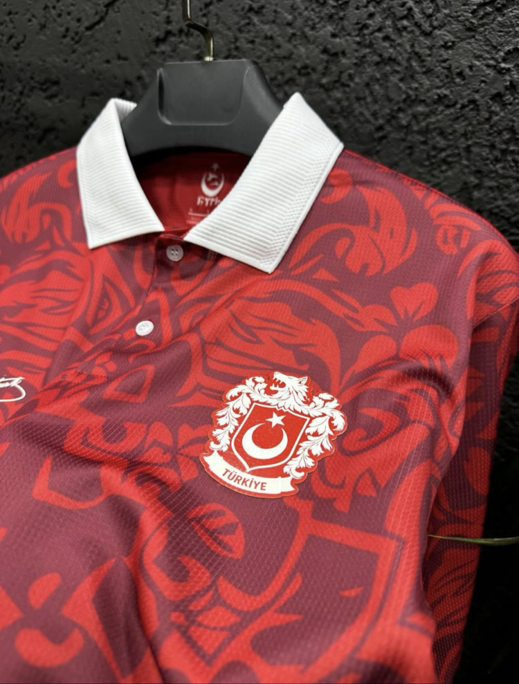 Türkiye Bozkurt V4 Kırmızı Polo Yaka ⭐️