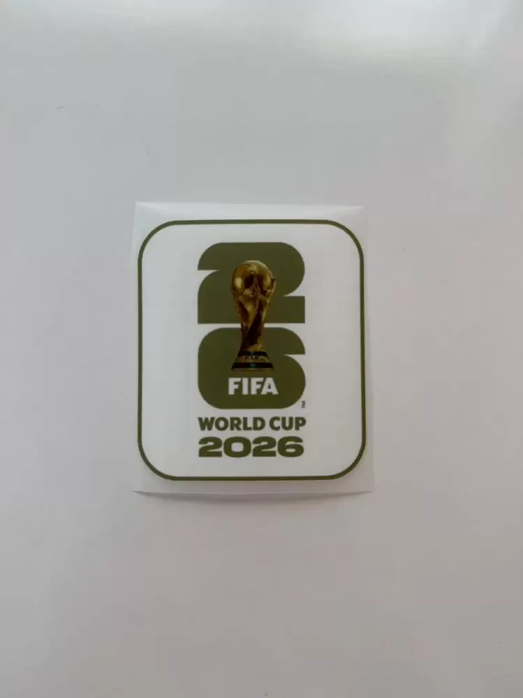 Dünya Kupası Beyaz-Gold Patch