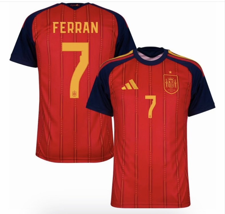2026-27 İspanya İç Saha Ferran Torres 7 X Jersey