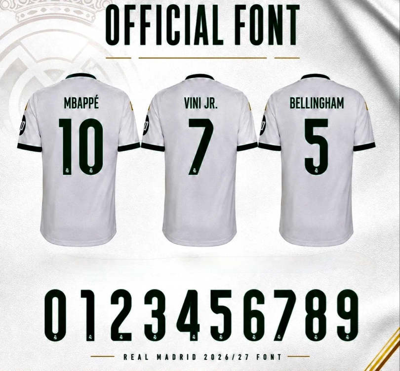 2026-27 Real Madrid İç Saha X Jersey