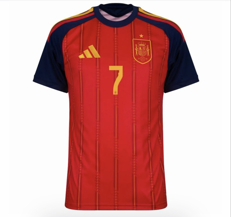 2026-27 İspanya İç Saha Ferran Torres 7 X Jersey