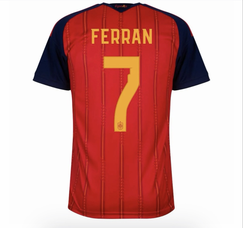 2026-27 İspanya İç Saha Ferran Torres 7 X Jersey