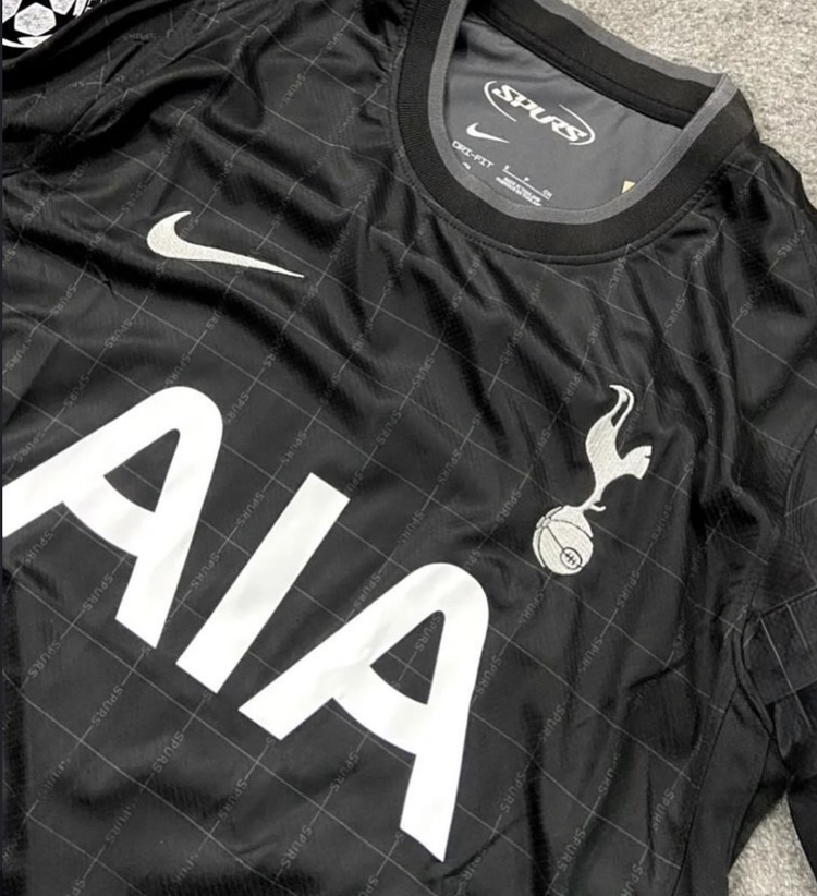 2025-26 Tottenham Black X Jersey