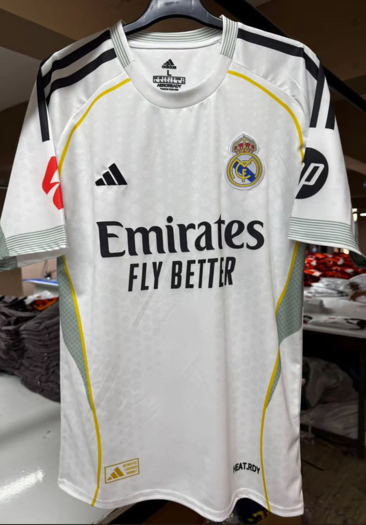 2025-26 Real Madrid İç Saha Jersey