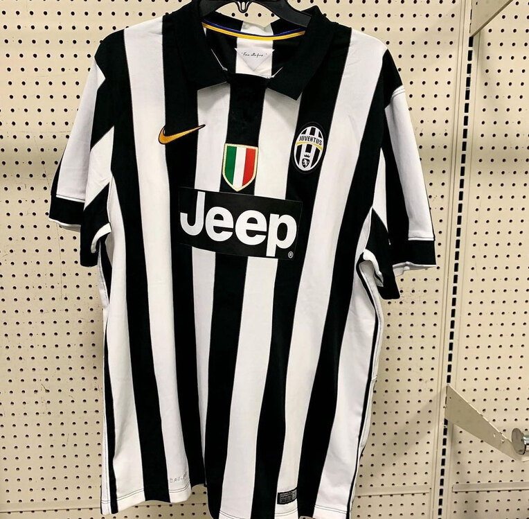 2014-15 Juventus Jeep Retro Jersey